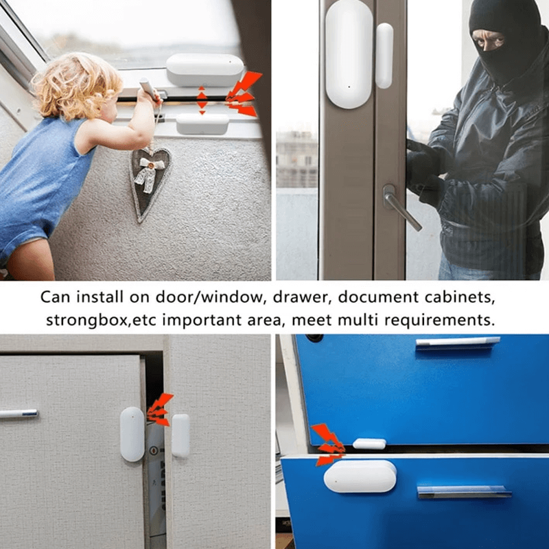 Smart dørsensor med WiFi og Bluetooth