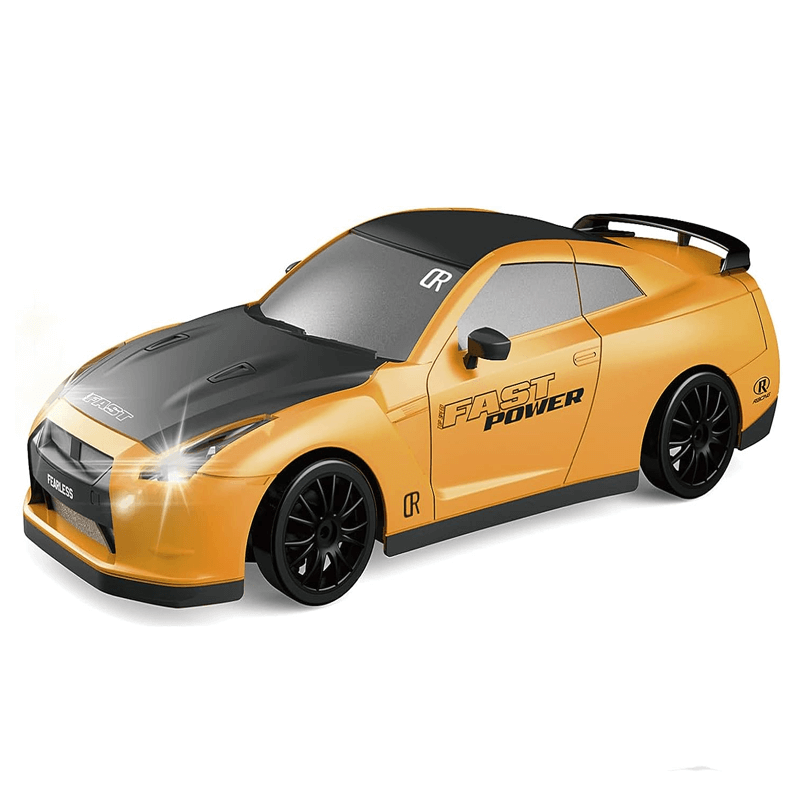 1:24 RC Drift Car with Four Wheel Drive - 15km/h High Speed and Dynamic Racing