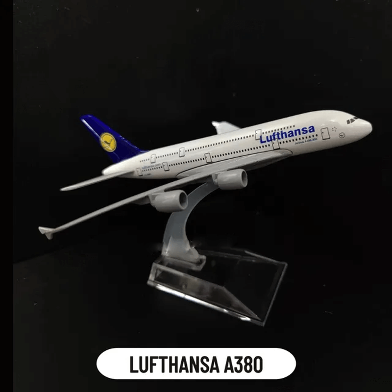 Samlarflygplan i Metall 1:400 – Perfekt Gåva för Barn och Vuxna