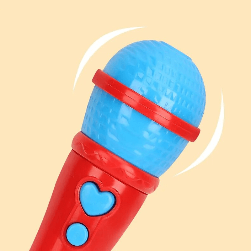 Barnmikrofon Leksak – Musikalisk Mikrofontoy med Förstärkning och Musik