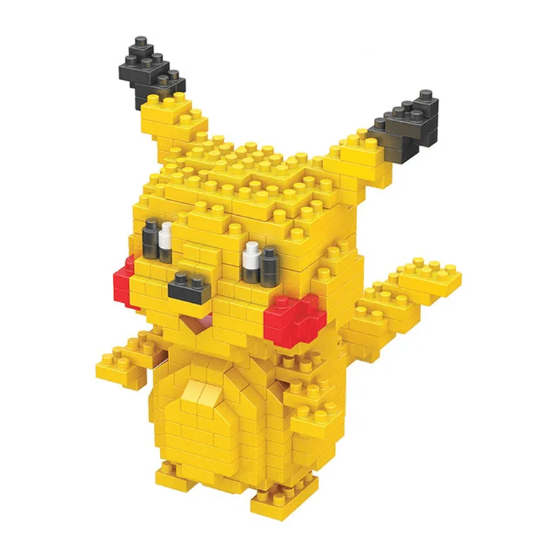 Poke Character Nanoblocks Anime Building Blocks
