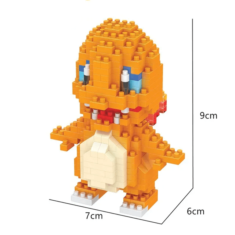 Poke Character Nanoblocks Anime Building Blocks