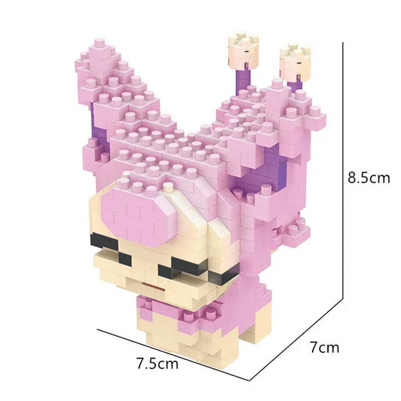 Poke Character Nanoblocks Anime Building Blocks