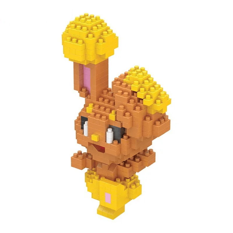 Poke Character Nanoblocks Anime Building Blocks