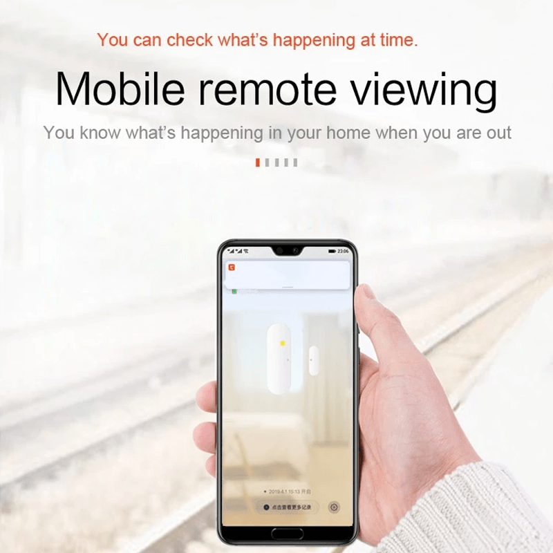 Smart dørsensor med WiFi og Bluetooth