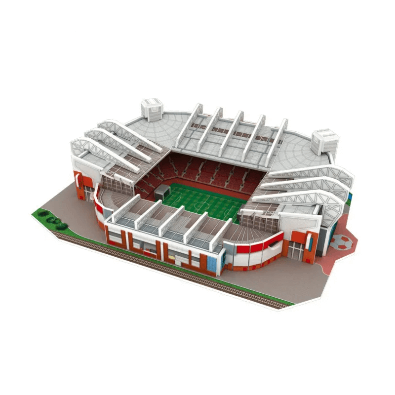 Miniatyr Fotbollsplan 3D Pussel – Realistisk Stadion, Utbildande & Rolig Leksak