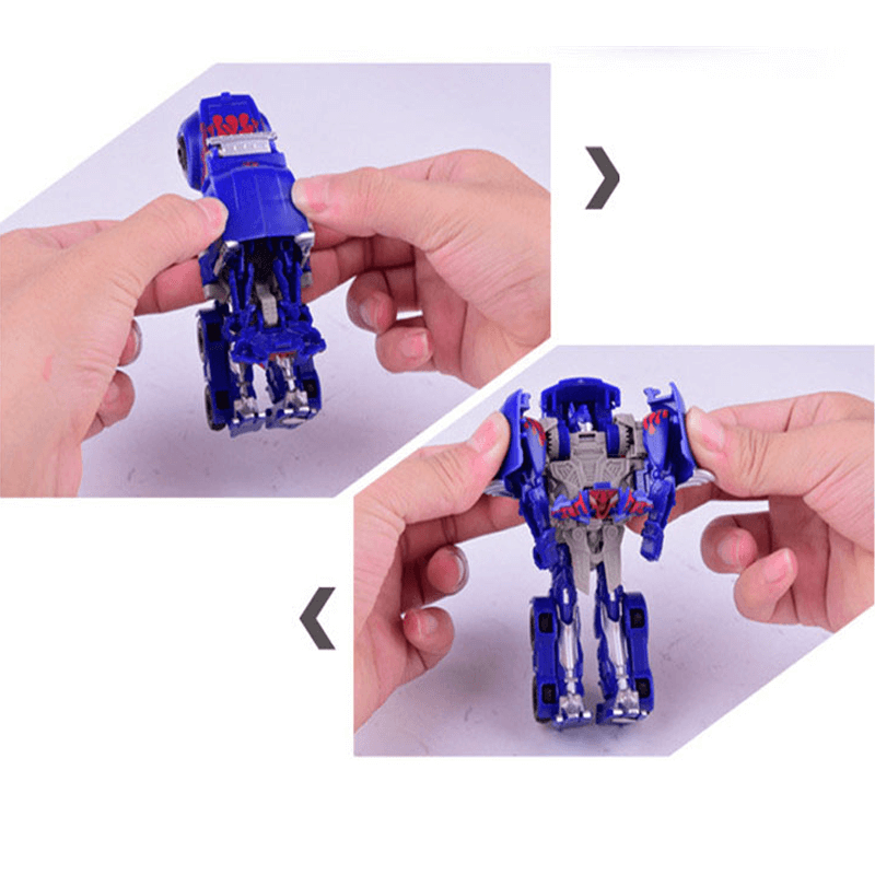 Dynamic Transformative Robot Car - Optimus Toy, 1-Step Transformation, Robot & Dinosaur Action Figure for Boys