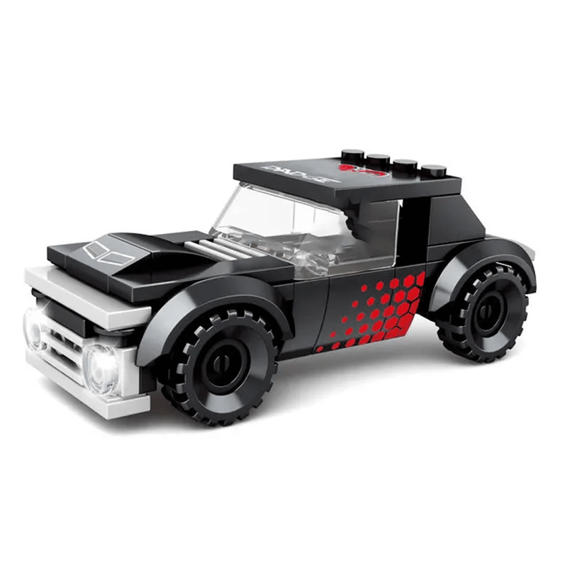 Mini Transportation Vehicle Building Blocks - Car Models