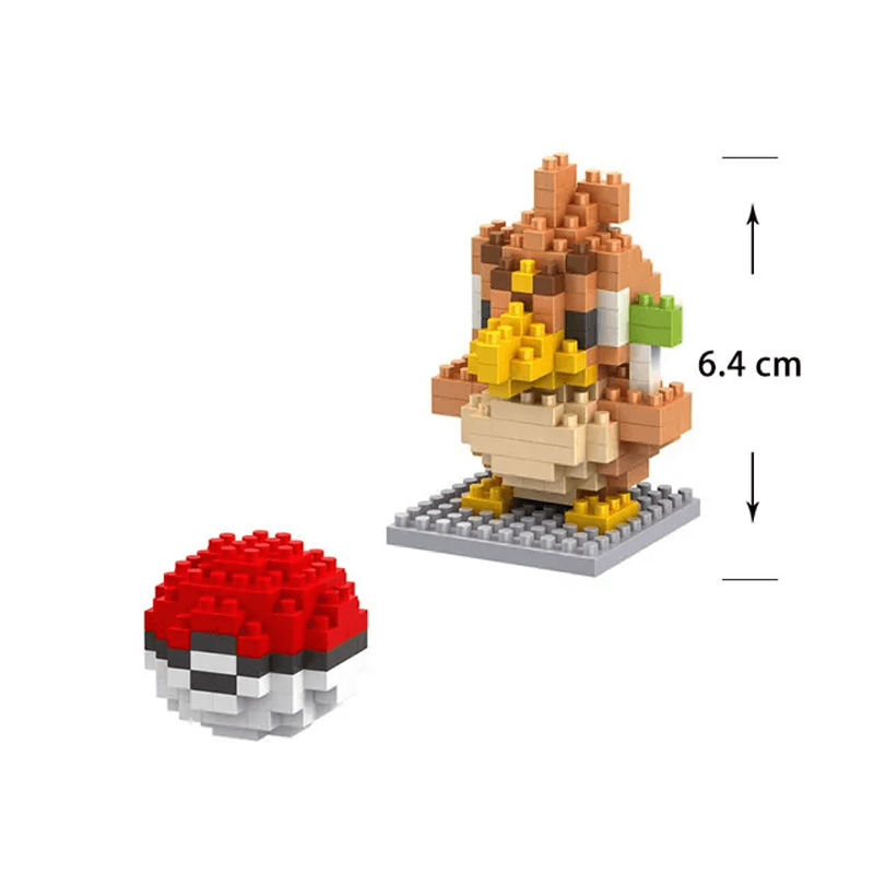 Poke Character Nanoblocks Anime Building Blocks