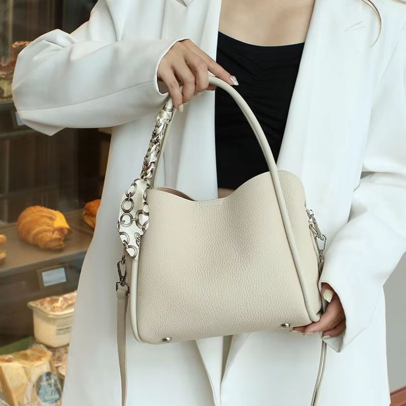 Seraphina - Snygg Läderväska för Kvinnor med Dubbel Bärfunktion