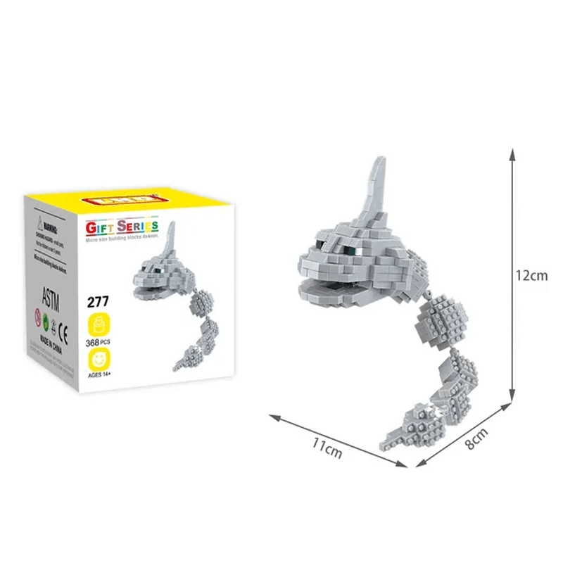 Poke Character Nanoblocks Anime Building Blocks