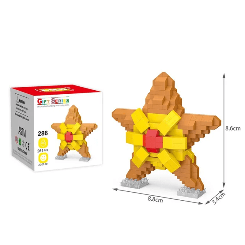 Poke Character Nanoblocks Anime Building Blocks