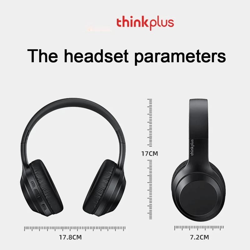 TH10 Trådlösa Stereohörlurar 3D Ljudteknik HiFi Högtalare 12h Batteritid - Kristallklar Ljud