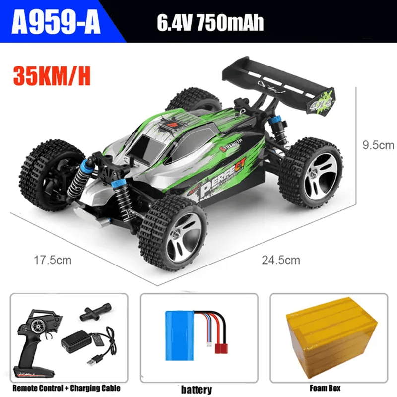 Off-Road Remote Controlled Car 35-70km/h