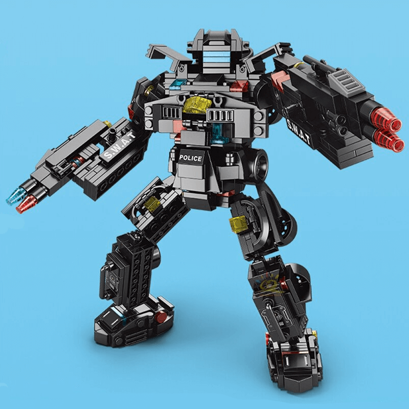 Mechanical Transformation Building Blocks 27-in-1