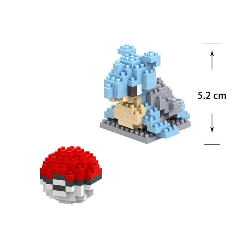 Poke Character Nanoblocks Anime Building Blocks