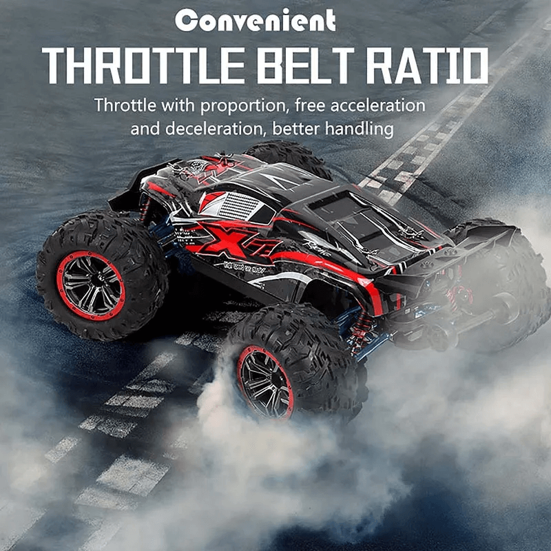 2.4G 4WD Brushless RC Car - High Speed Off-Road Racing Vehicle with 80 km/h
