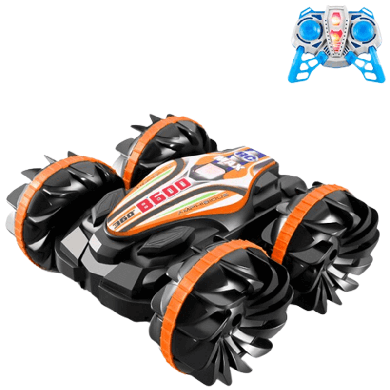 Vandtæt amfibisk fjernstyret bil til børn