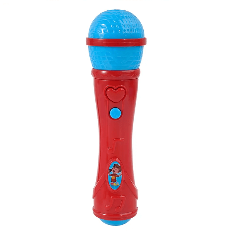 Barnmikrofon Leksak – Musikalisk Mikrofontoy med Förstärkning och Musik