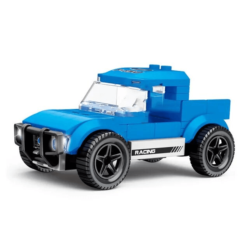 Mini Transportation Vehicle Building Blocks - Car Models