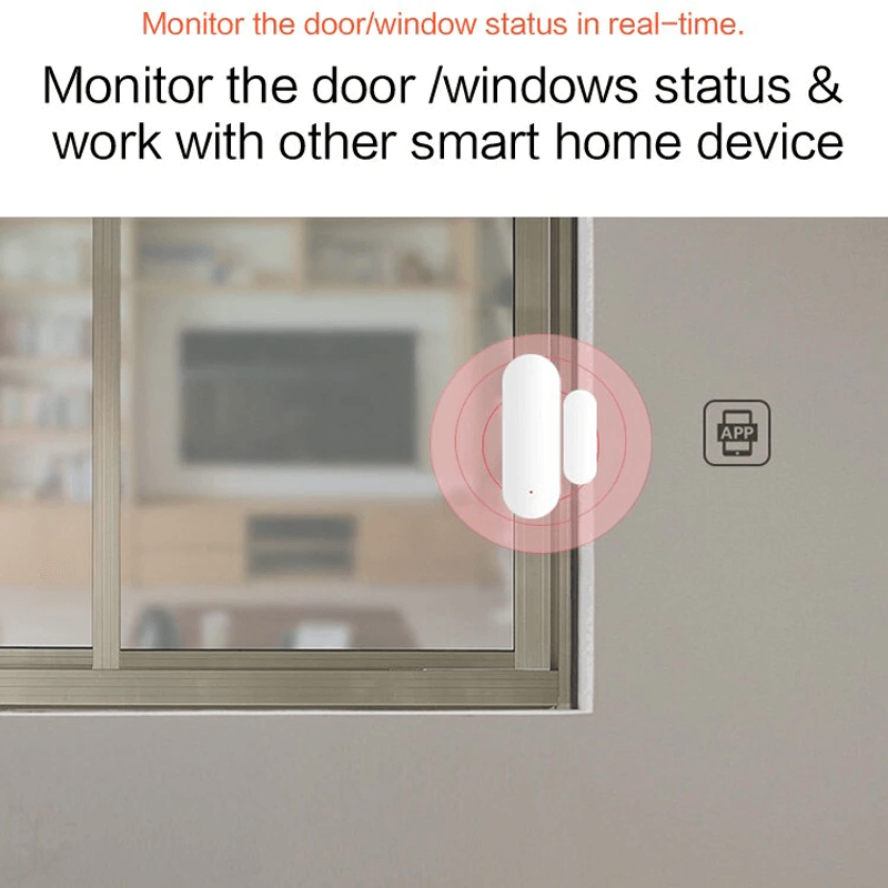 Smart dørsensor med WiFi og Bluetooth