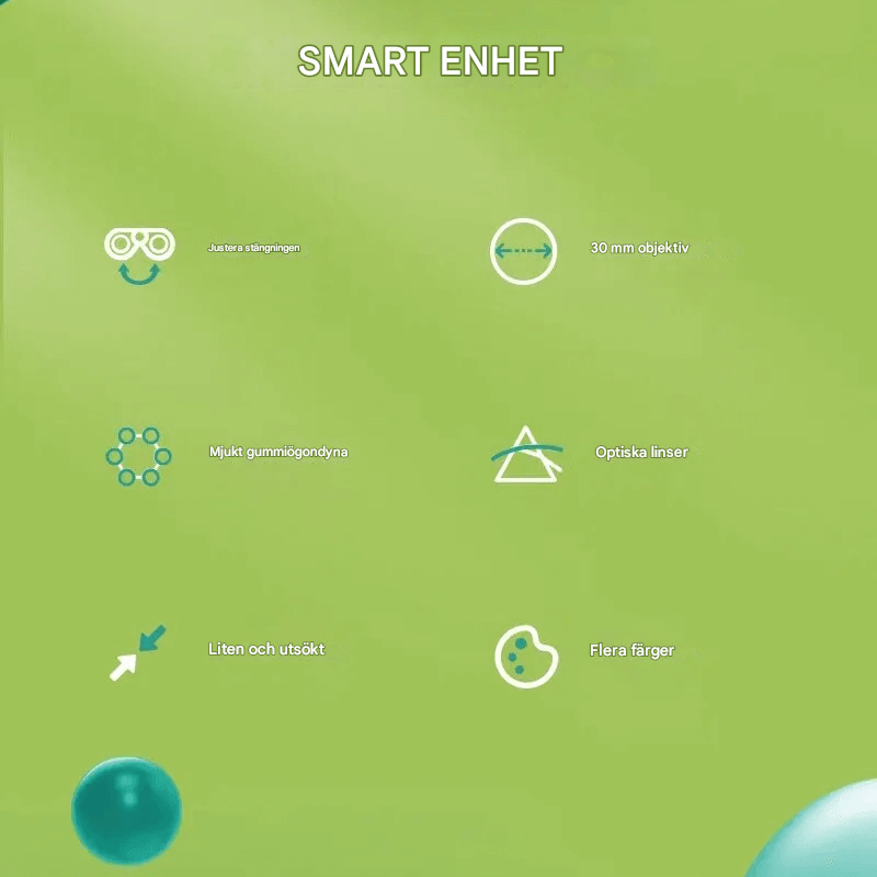 Bärbar 5X Kikare för Barn – Perfekt för Utomhusäventyr