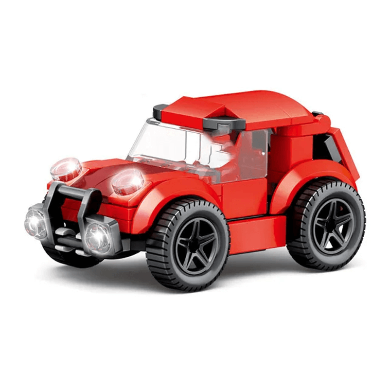 Mini Transportation Vehicle Building Blocks - Car Models