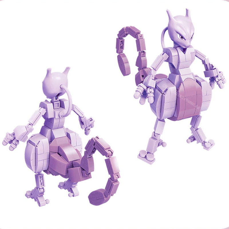 Poke Actionfigurer och Byggklossar - Mega Construx