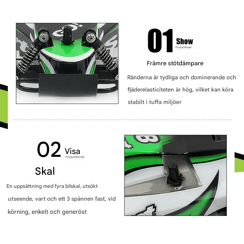 1:20 Remote Controlled Buggy Car - Fast Racing Car with 2.4G Technology