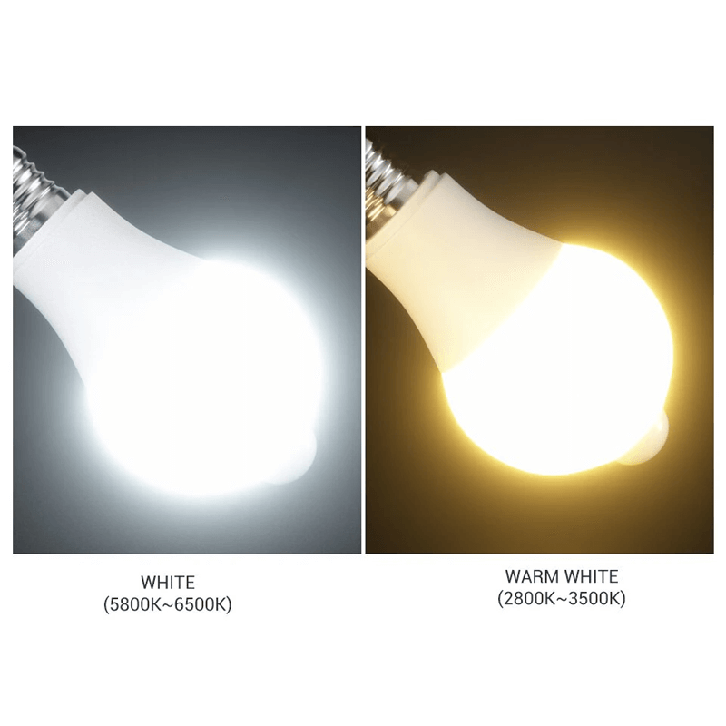 Smart LED-pære med bevægelsessensor – Energieffektiv belysning