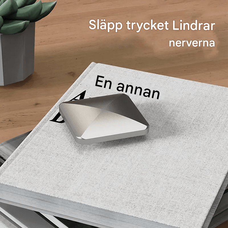 Metallkub Skrivbord Fidget – Avslappning, Fokus och Njutning