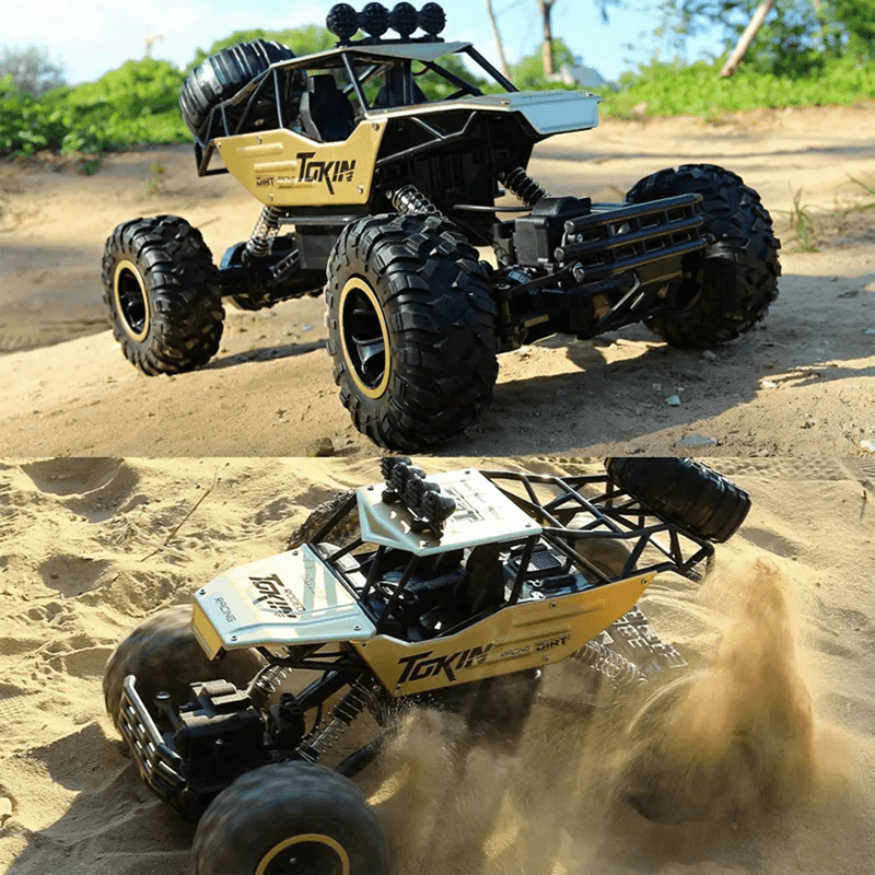 2.4GHz RC Car with All-Wheel Drive - Powerful Off-Road Drift Car with Remote Control