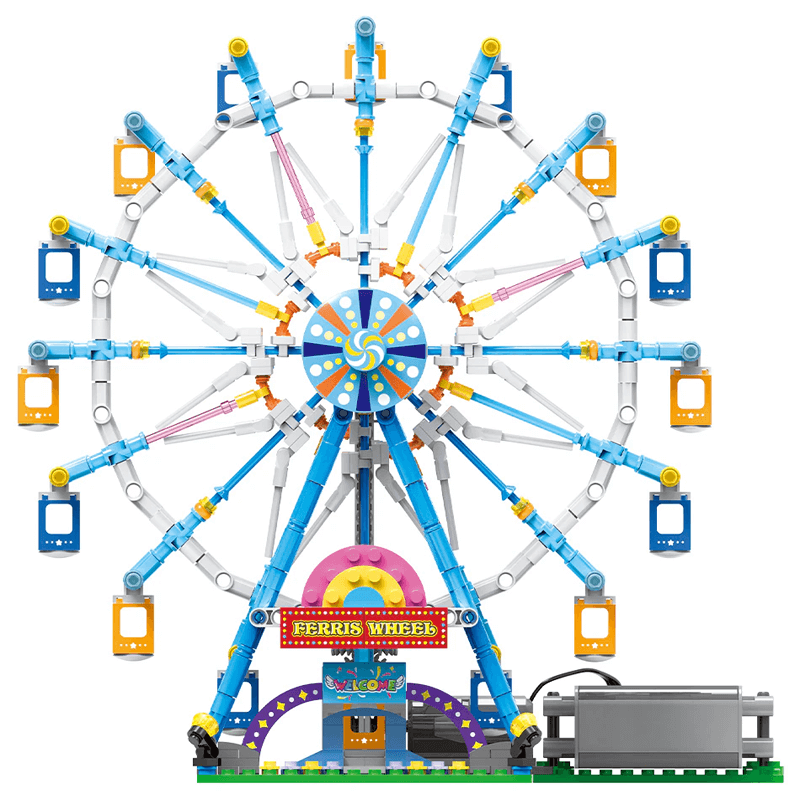 Ferris Wheel Kit with Lighting - 813 Pieces