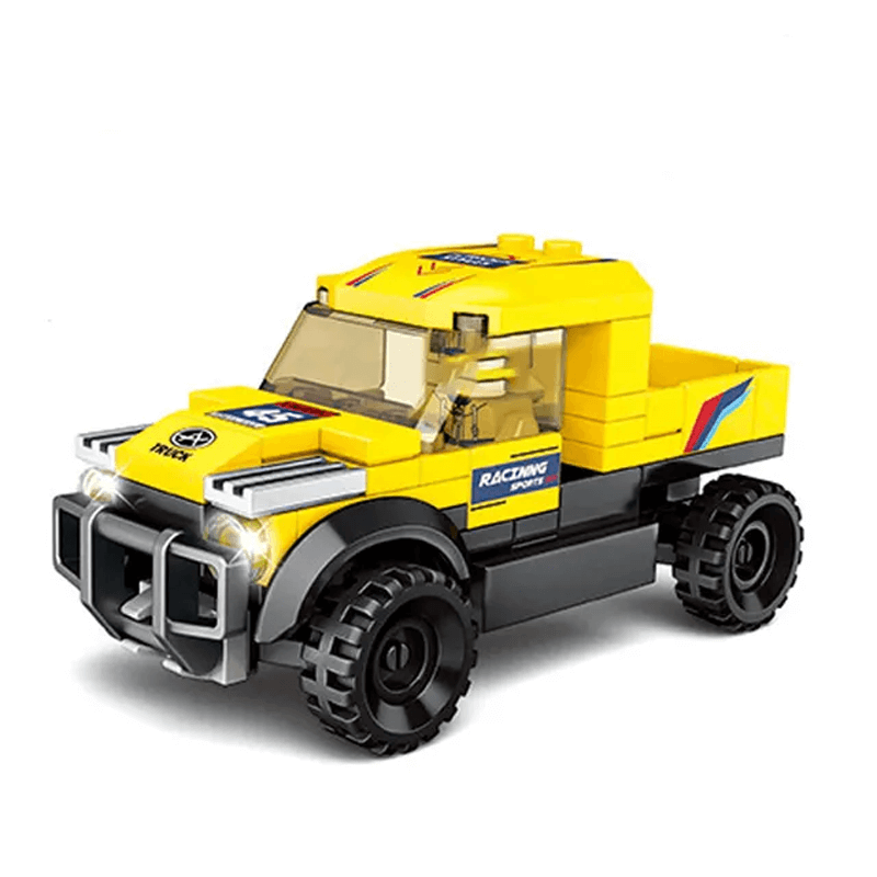 Mini Transportation Vehicle Building Blocks - Car Models
