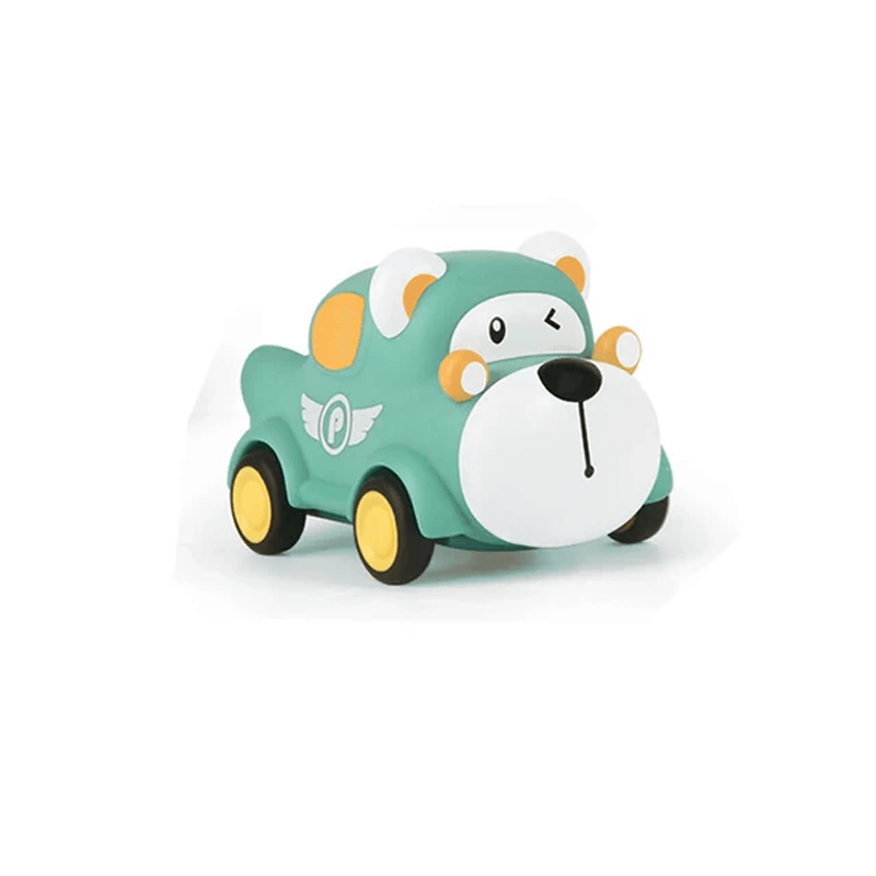 Mini Dragbakningsbil för Småbarn – Gummibilsdesign och Utbildande Lek