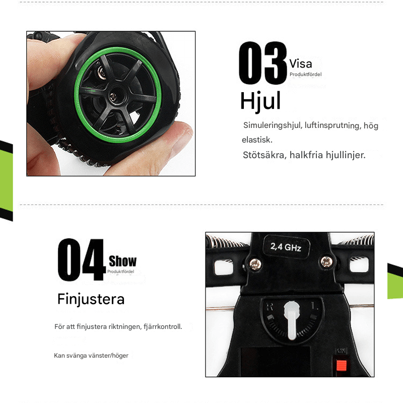 1:20 Remote Controlled Buggy Car - Fast Racing Car with 2.4G Technology