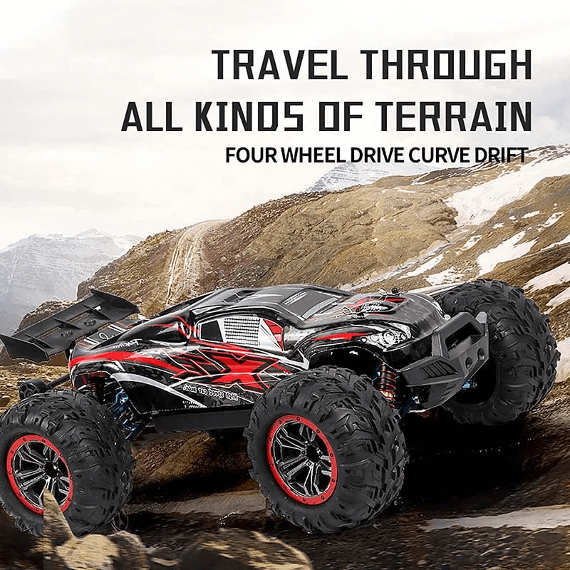 2.4G 4WD Brushless RC Car - High Speed Off-Road Racing Vehicle with 80 km/h