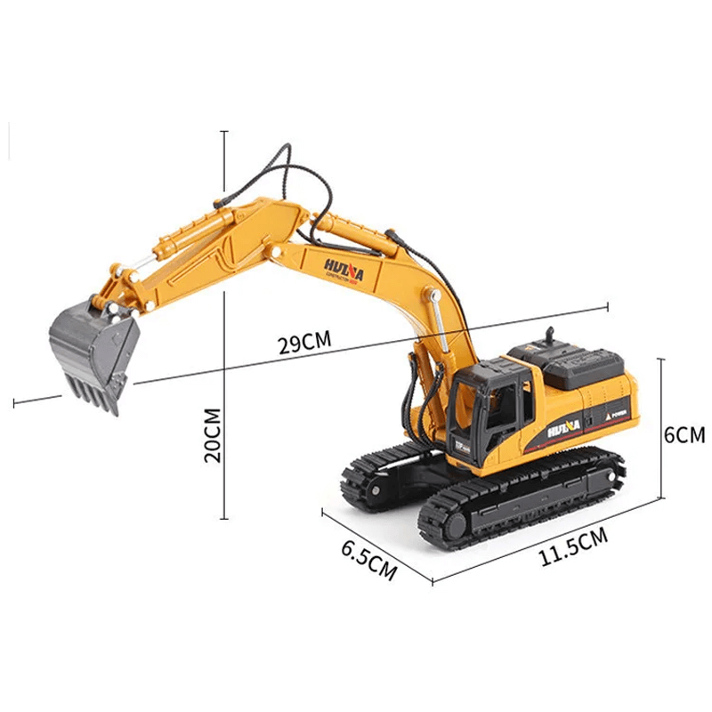 Simuleringsteknik Byggfordon – Högkvalitativ Modellbilskollektion 1:50 för Barn och Samlare