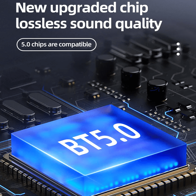 TH10 Trådlösa Stereohörlurar 3D Ljudteknik HiFi Högtalare 12h Batteritid - Kristallklar Ljud