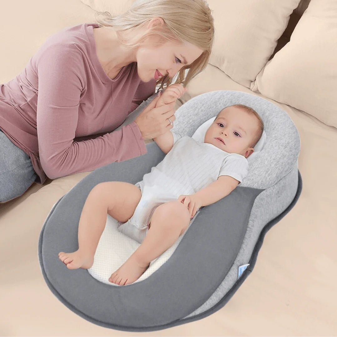 Dream Nest™ Baby Nest – Den ultimative babynest, der giver støtte omkring hovedet