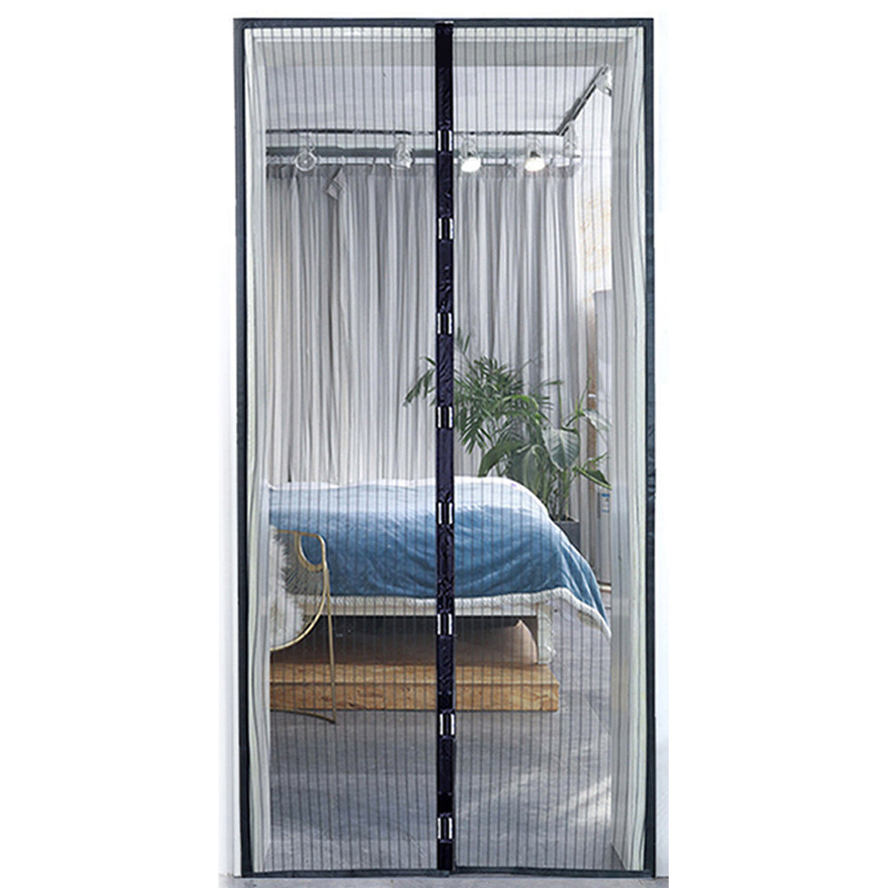 Magnetisk Myggnät för Dörr med Automatisk Stängning | Insektsnät med Magnetlås – Myggskydd för Altan, Balkong & Entré (Flera Storlekar)
