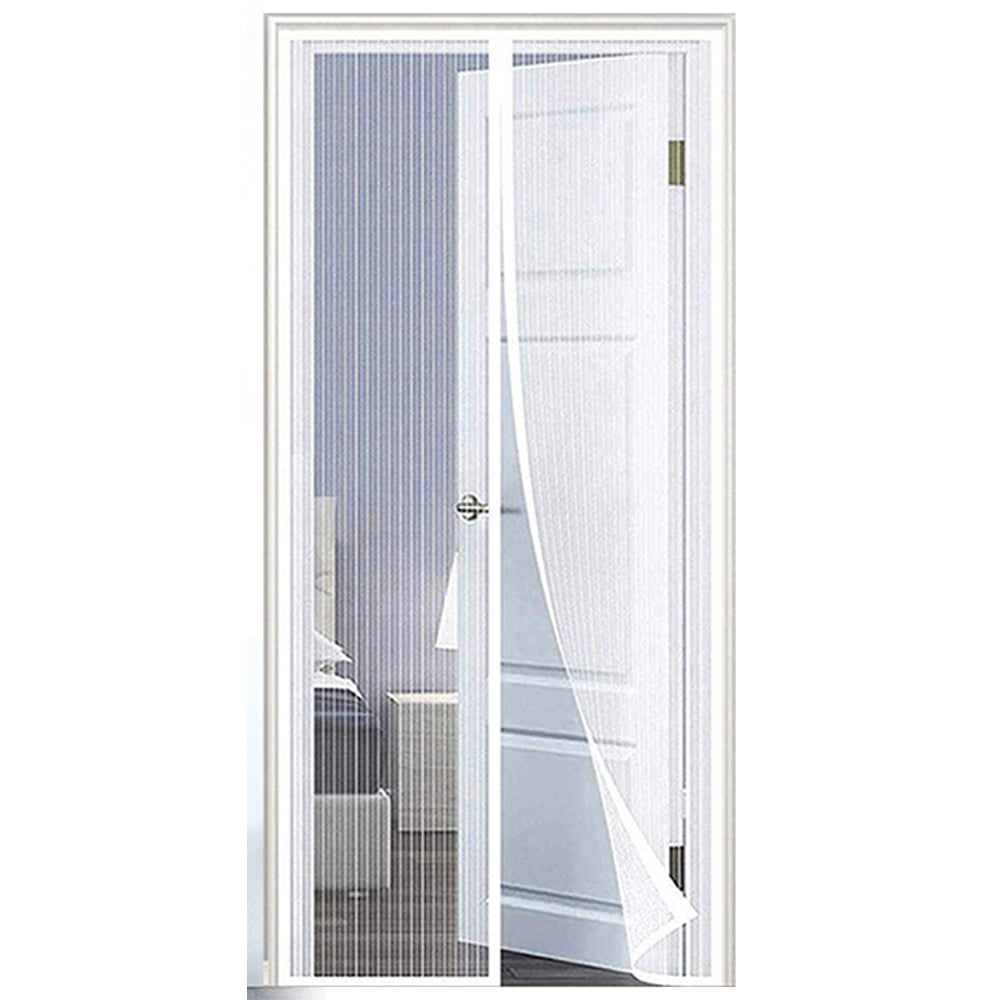 Magnetisk Myggnät för Dörr med Automatisk Stängning | Insektsnät med Magnetlås – Myggskydd för Altan, Balkong & Entré (Flera Storlekar)