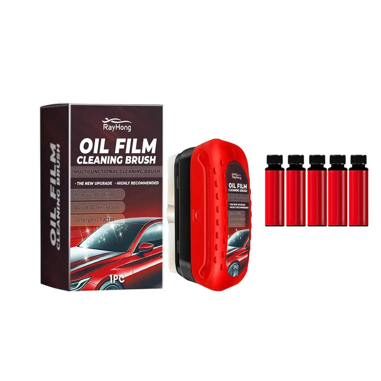 Smidig Glasrengörare - Perfekt Sikt för Bilens Vindrutor och Glasytor