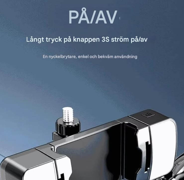 AiveloTrack – AI 360° Ansiktsspårande Mobilhållare | Handsfree-inspelning för Vloggar, Livesändningar & Videosamtal