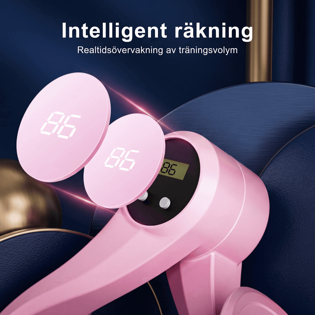 SlimTone – Bekkenbunnstrener og innerlårtrener med motstand | Effektiv trening for ben, hofter og armer