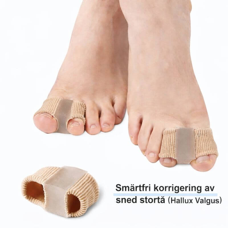 ToeAlign – Silikonebaseret tåseparator til fodkomfort, pedicure og hverdagsstøtte i sko og derhjemme