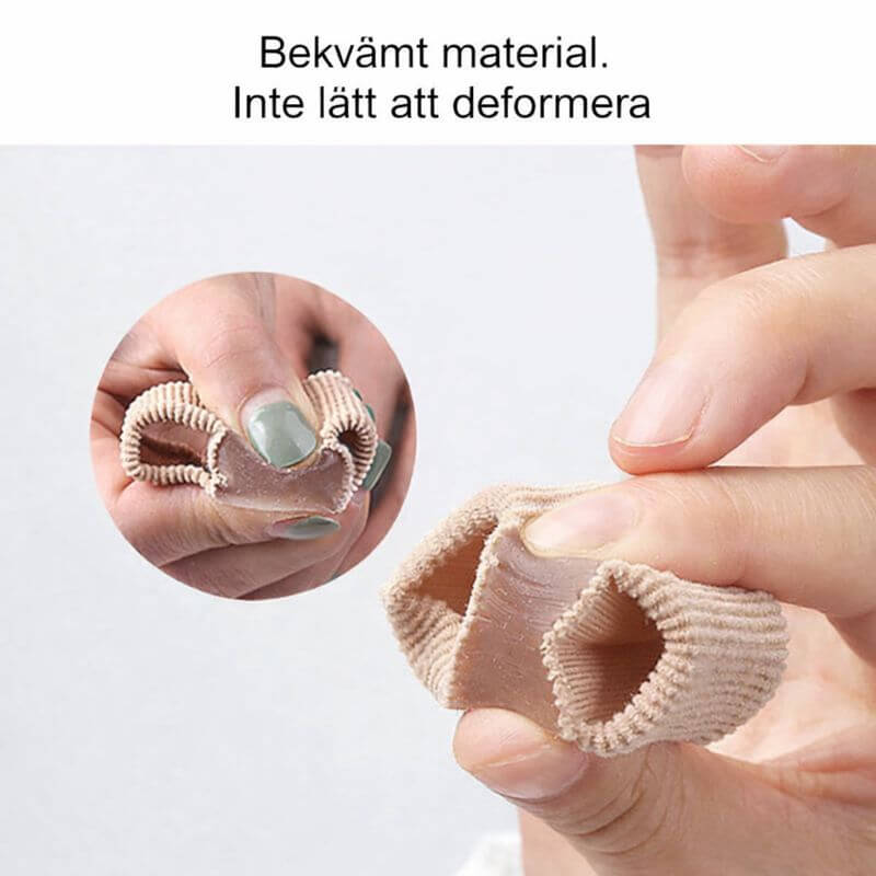 ToeAlign – Silikonebaseret tåseparator til fodkomfort, pedicure og hverdagsstøtte i sko og derhjemme