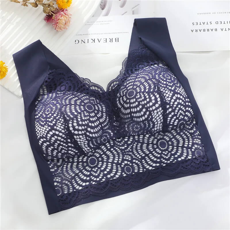 ComfortMax - Plus Size Sömlös BH för Kvinnor M-5XL - Trådlös Minimizer - Push Up