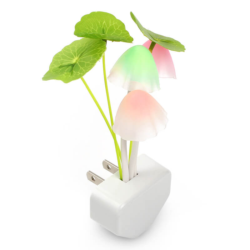 GlowLush – Sensorstyrd LED Nattlampa med Svampdesign | Mjuk Belysning för Drömmiga Kvällar