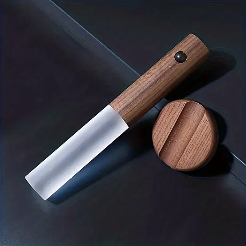 SensoRay – Trådlös LED-Nattlampa med Rörelsesensor | Elegant Trädesign och Uppladdningsbar